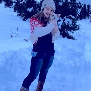 AE Stretch Denim American Eagle Jean Distressed Denim Overall Jegging Like New!